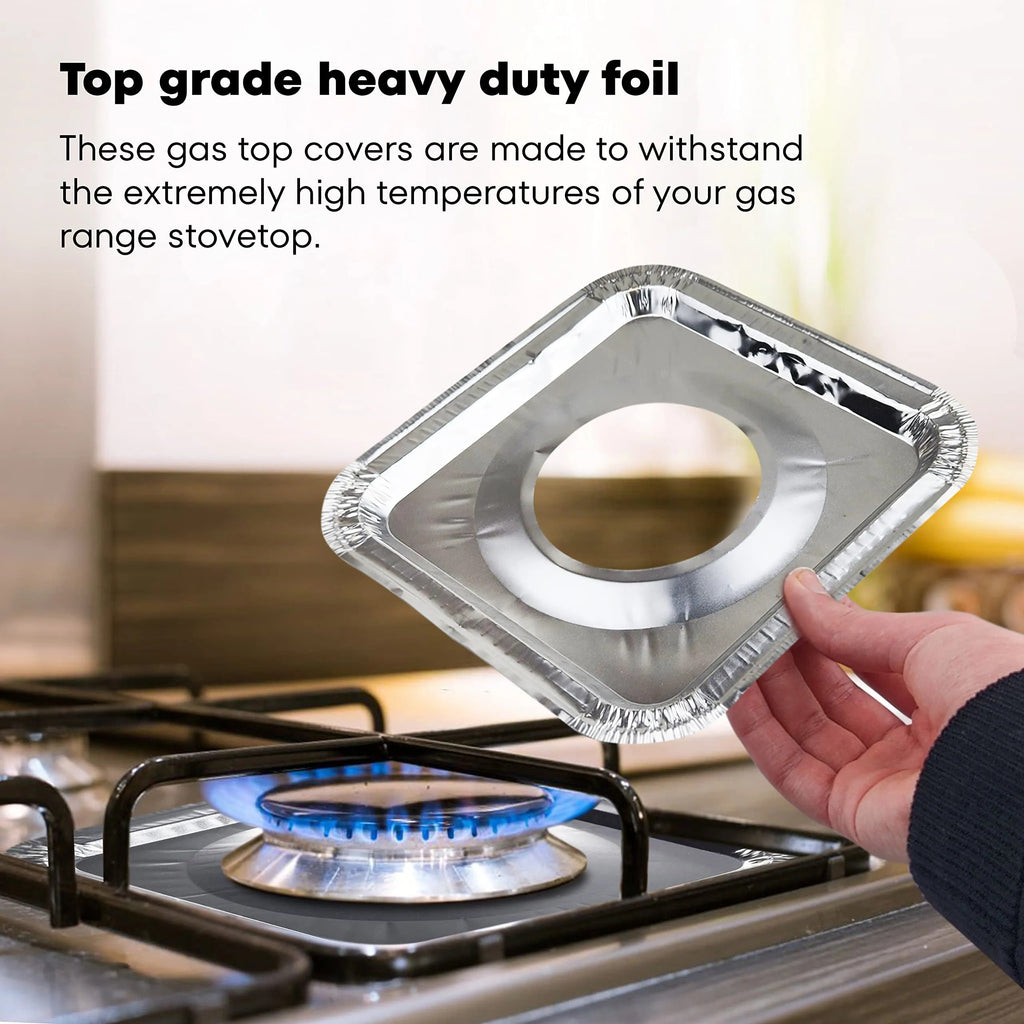 Aluminum Foil Stove Cover ( 10 pcs )