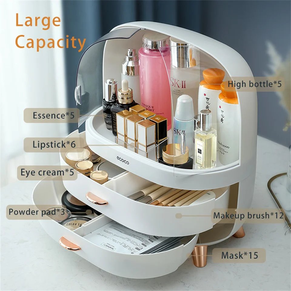 Ecoco Cosmetics Organizer