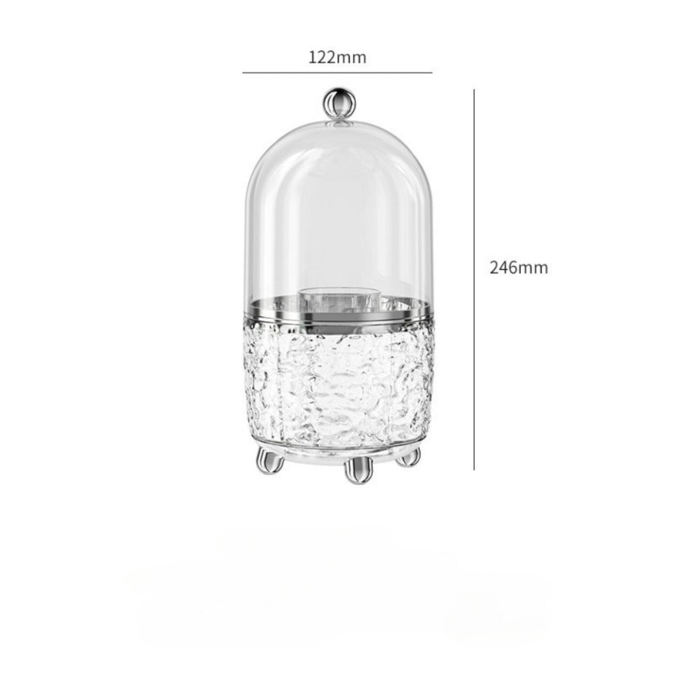 Luxury Makeup Brush Holder with Lid