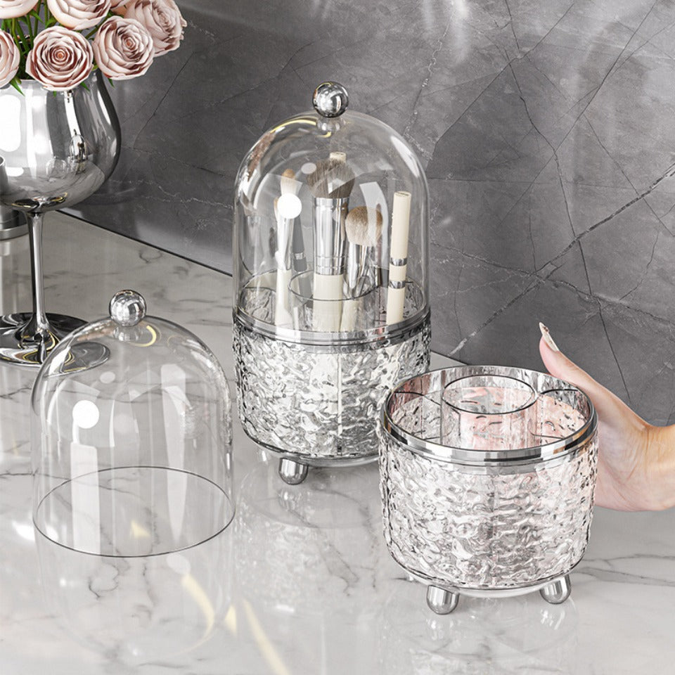 Luxury Makeup Brush Holder with Lid
