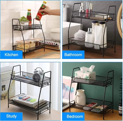 2-Layer Metal Storage Stand