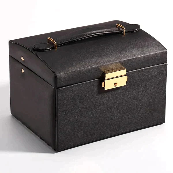 3Layer Leather Jewelry Box