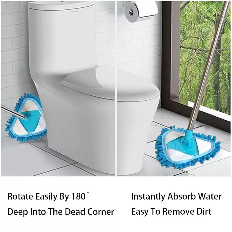 Microfiber Triangle Cleaning Mop