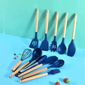 12 PCS Silicone Utensils Spoon Set