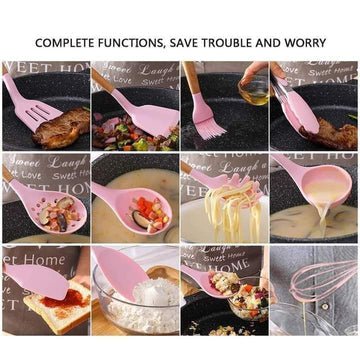 12 PCS Silicone Utensils Spoon Set