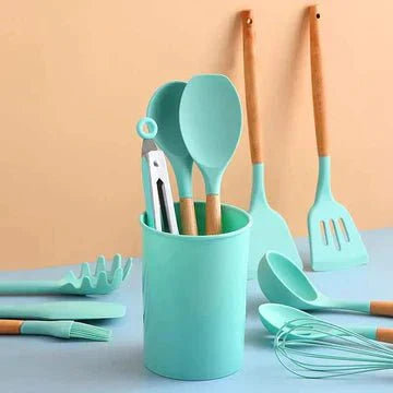 12 PCS Silicone Utensils Spoon Set