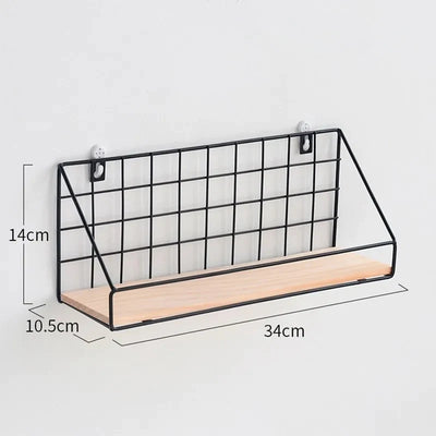 Checks and Boxes Wall Storage Shelf