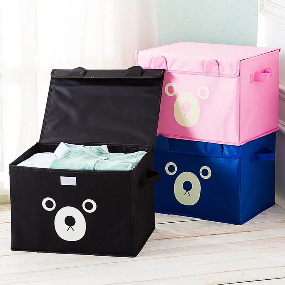 Cartoon Face Storage Box