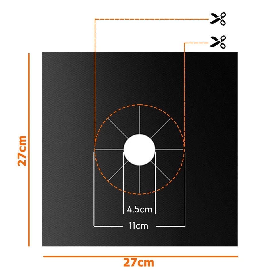 Stove Protector Sheet - Pack of 4
