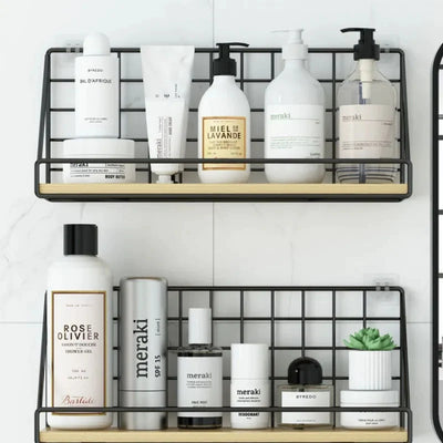 Checks and Boxes Wall Storage Shelf
