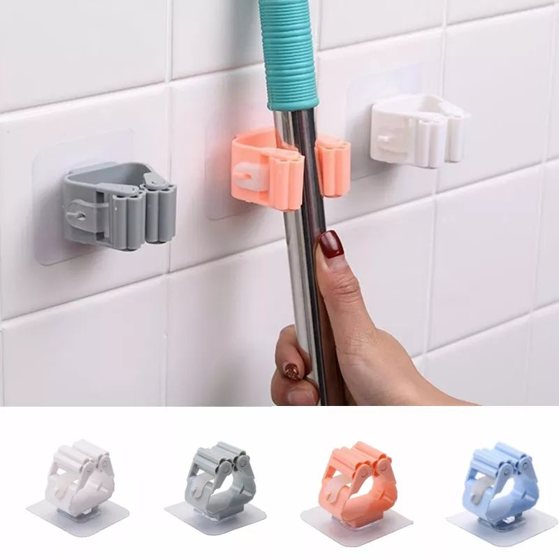 Wall-Mounted Mop Holder pack of 3