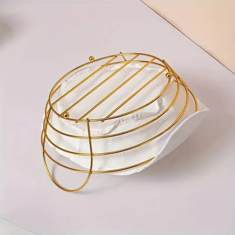 Metal Fruit Storage Basket, Snacks Storage And Organizer Plate