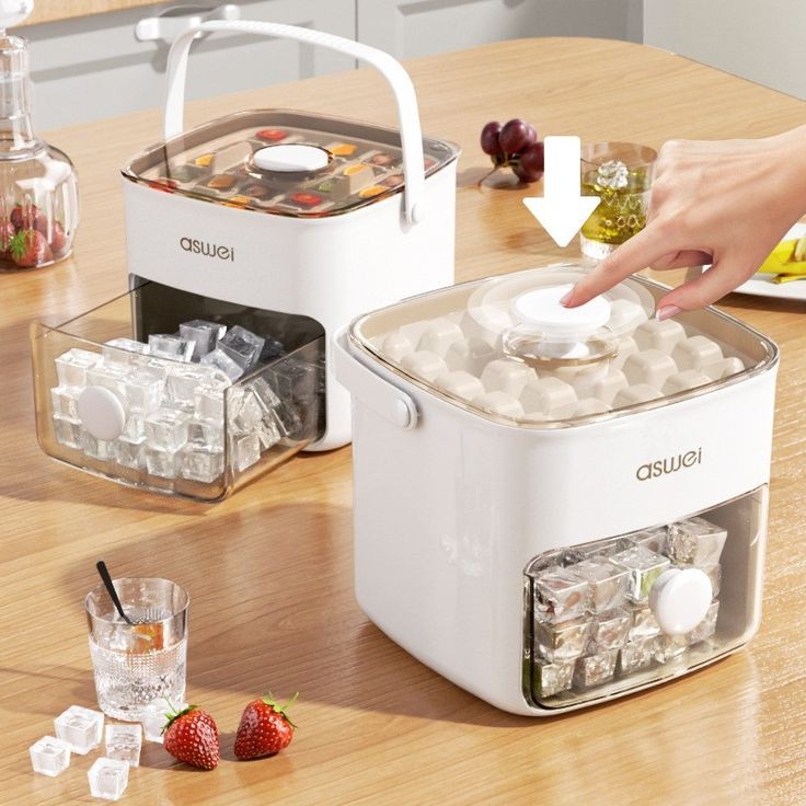 48 Grids Ice Cube Mold Easy Release Ice Maker