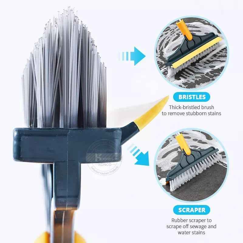 2in1 Scrubber Cleaning Wiper Brush