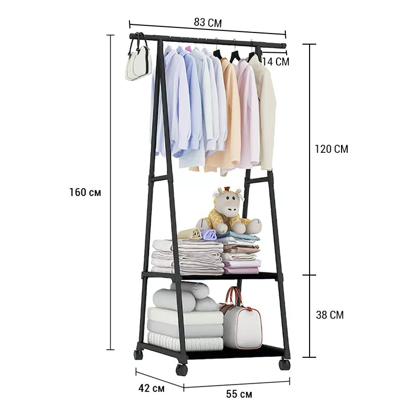 Triangle Coat Rack
