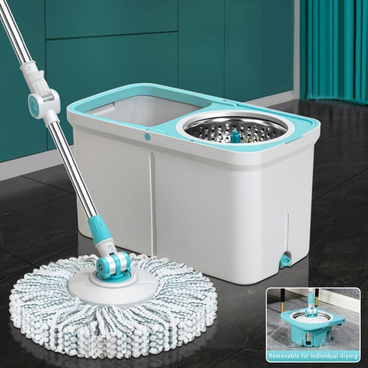 Spin Mop Bucket With Wheels -Premium Quality