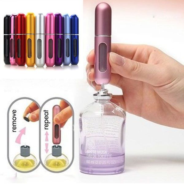 5ML Refillable Perfume Atomizer Spray Bottle – Travel Size Perfume Dispenser