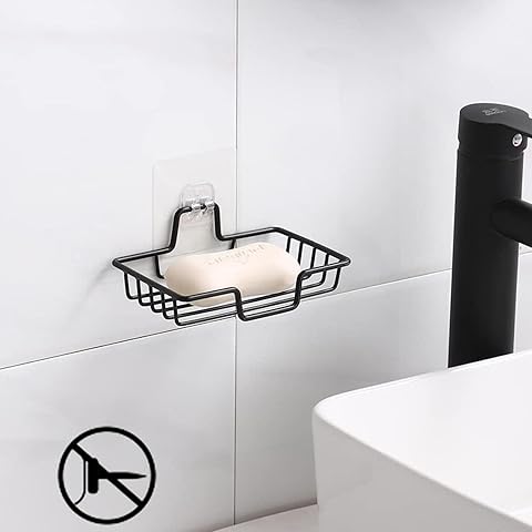 Metal Soap Tray with Stick-on