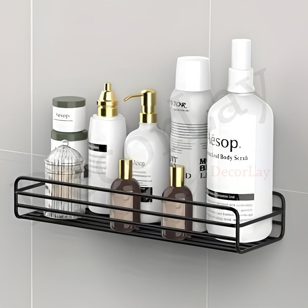 Metal Wall-Mounted Rectangle Shelf