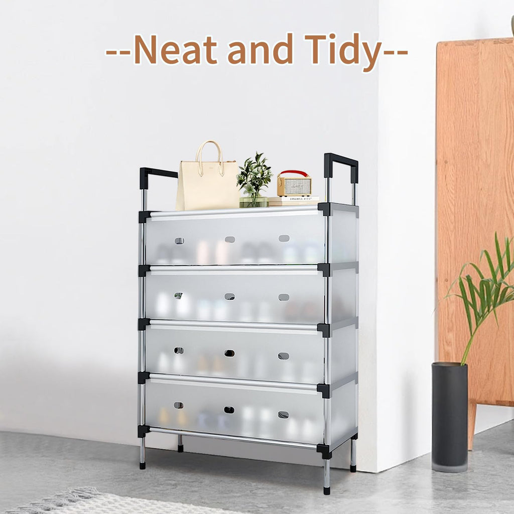 Multi Layers Dust Proof Shoe Rack