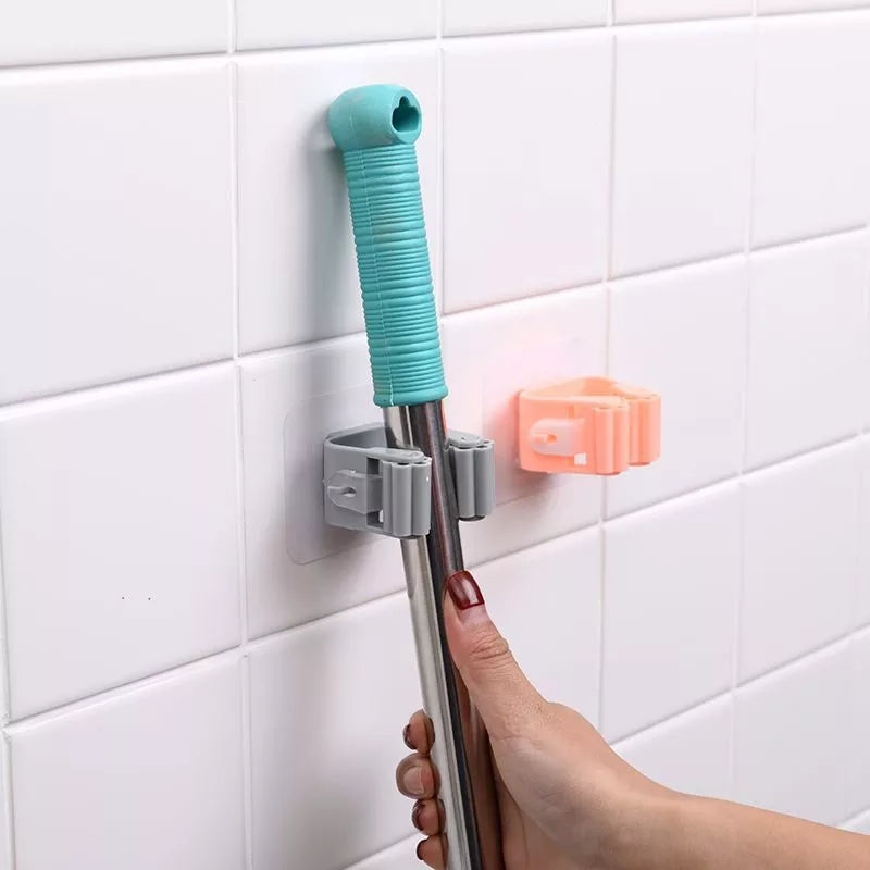 Wall-Mounted Mop Holder pack of 3