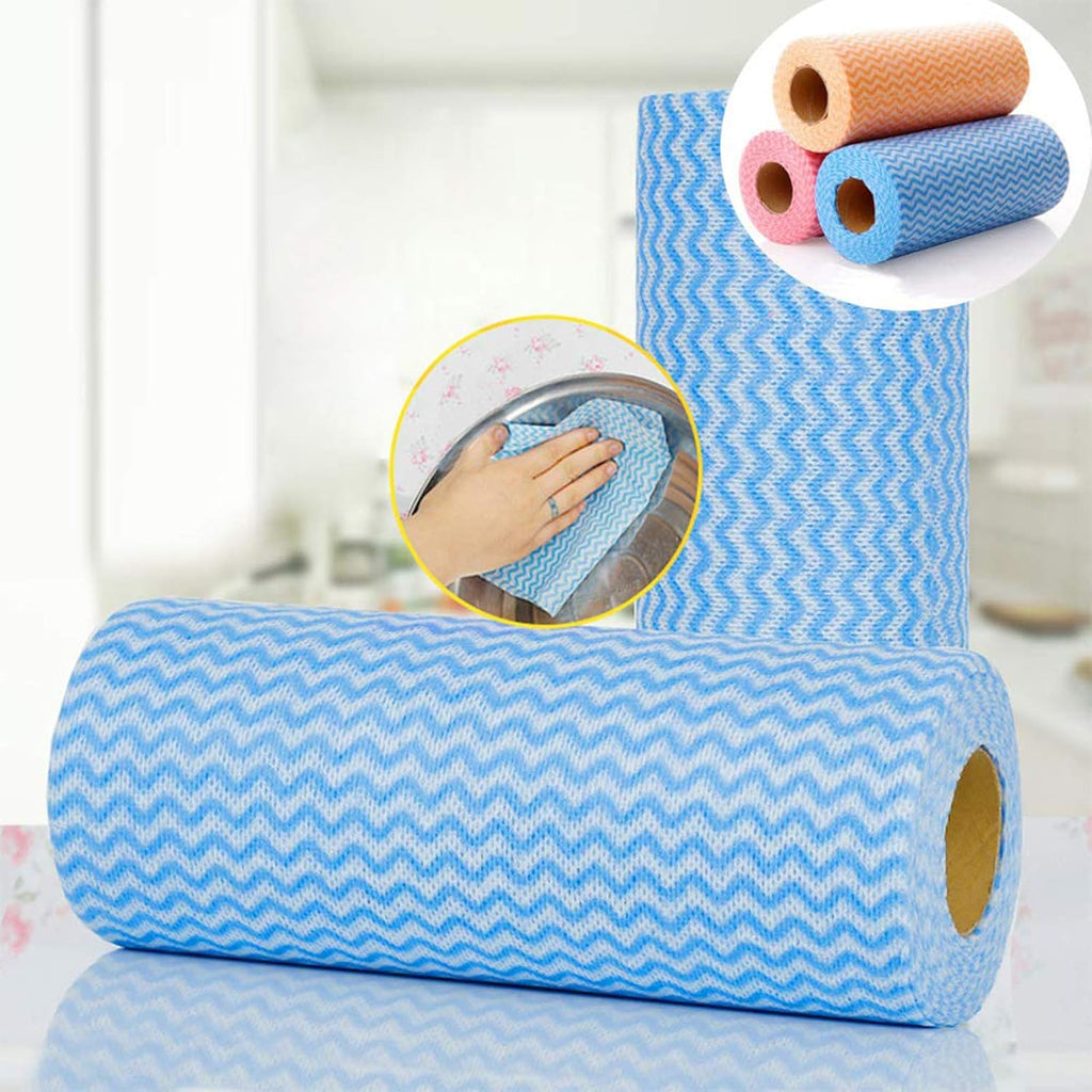 Reusable Cleaning Cloths Roll (50pcs)