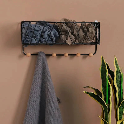 Criss-Cross Wall Storage Shelf