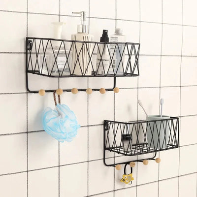 Criss-Cross Wall Storage Shelf