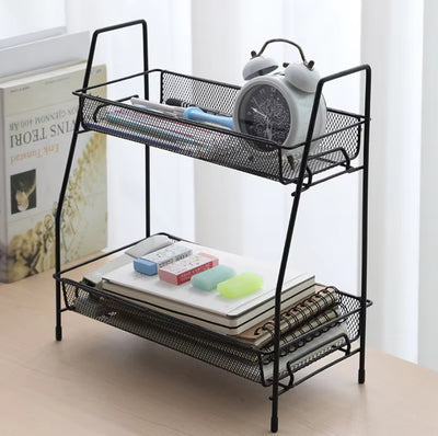 2-Layer Metal Storage Stand