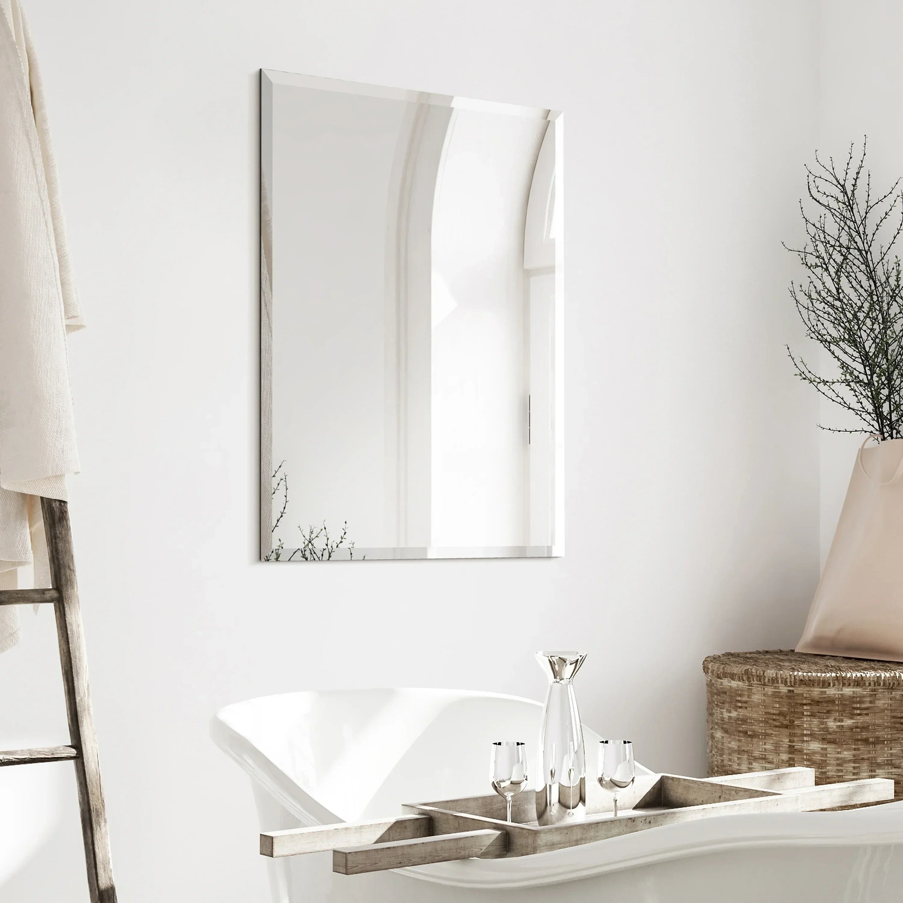 Peel and Stick Mirror Film (big size 48*30cm)