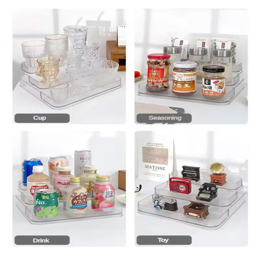 3-Tier Acrylic Desktop Perfume Organizer