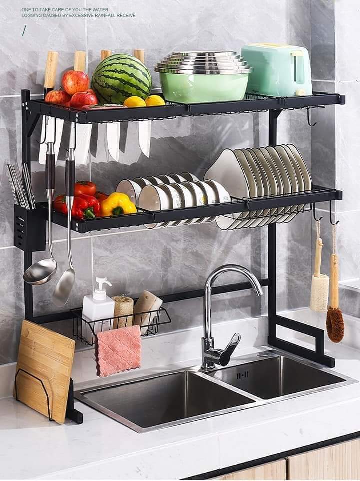 Double Layer Over The Sink Rack