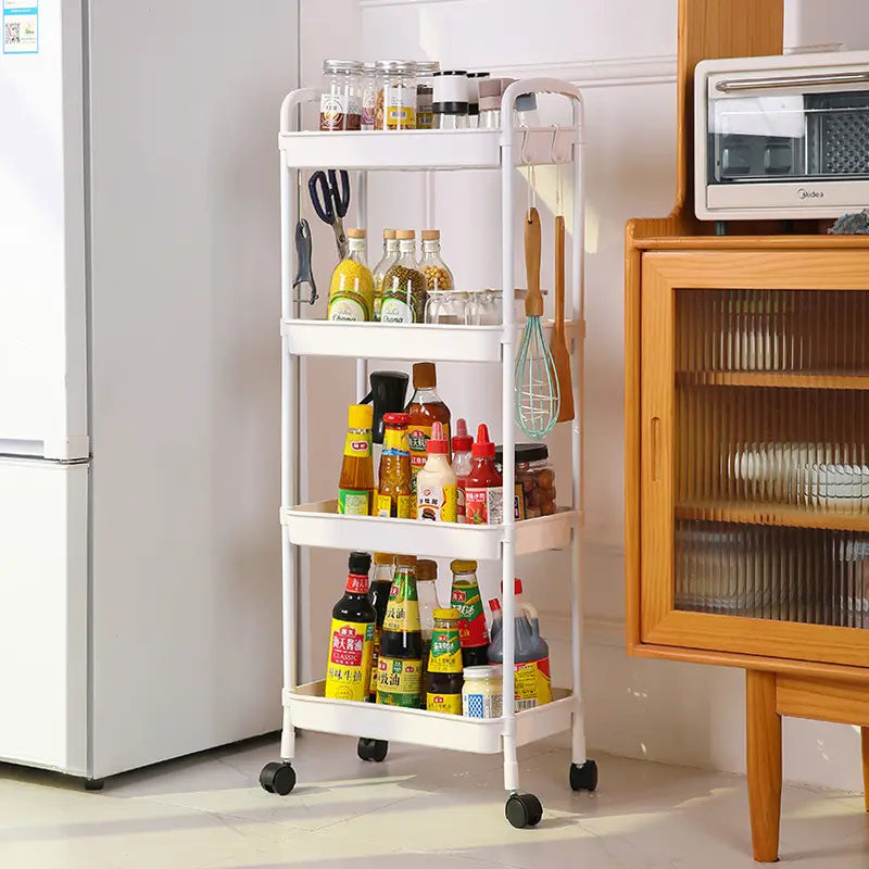 4 Layer Multipurpose Storage Trolley