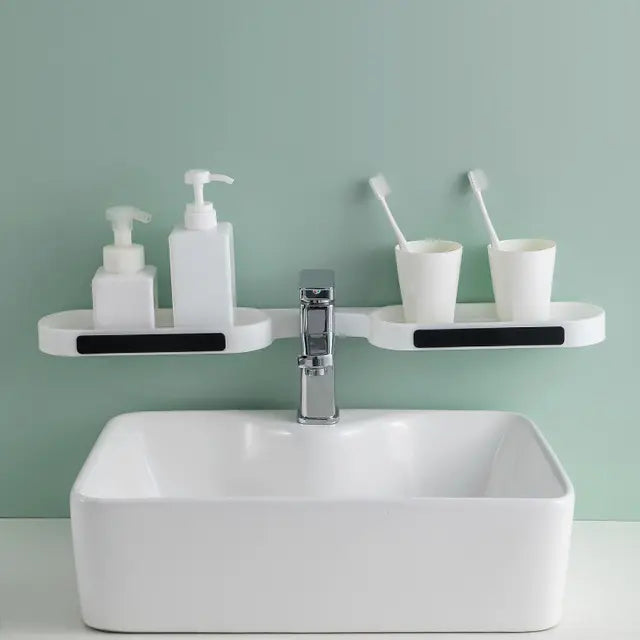 Wall-Mounted Revolving Storage Rack