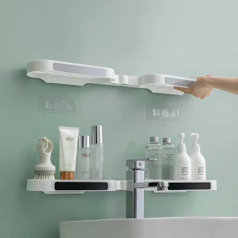 Wall-Mounted Revolving Storage Rack