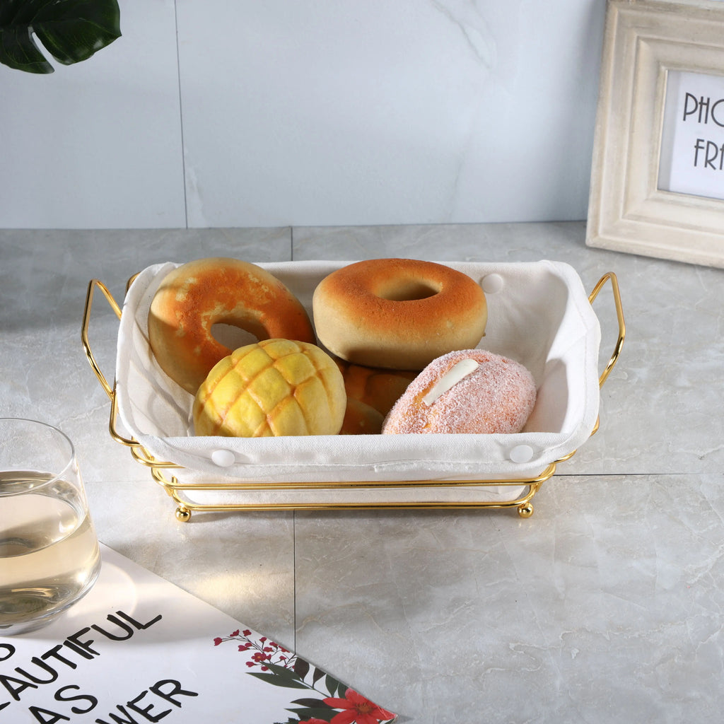 Metal Fruit Storage Basket, Snacks Storage And Organizer Plate