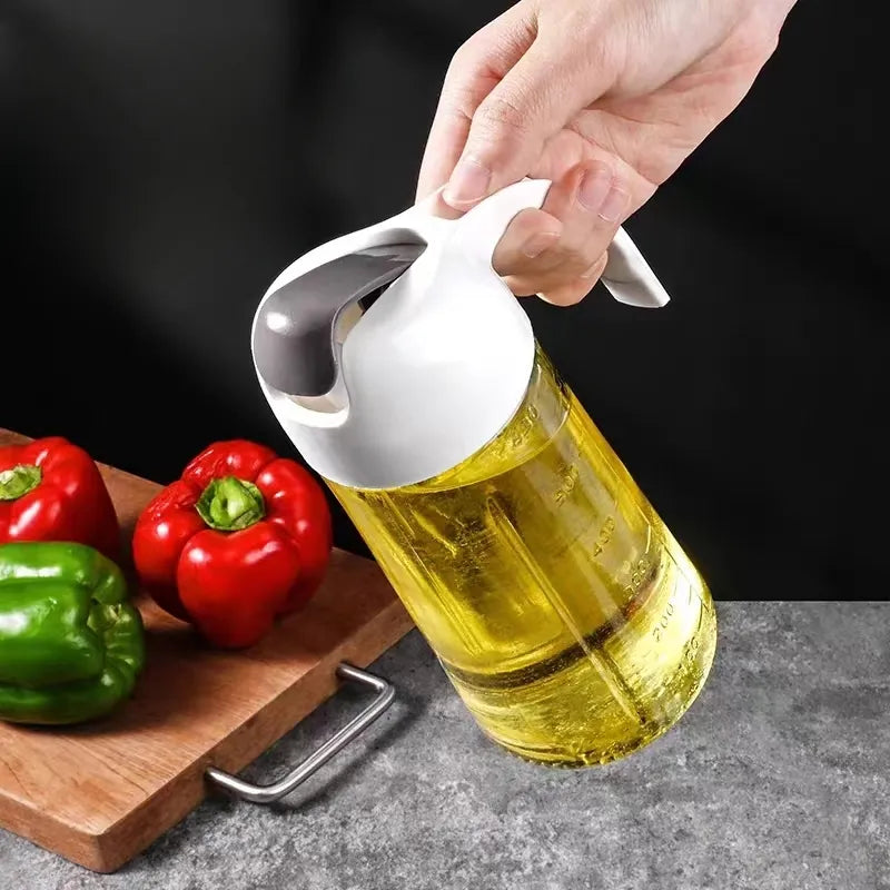 Glass Oil Jug - 630 ML