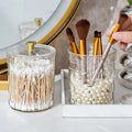 Acrylic Round Cotton Bud Holder