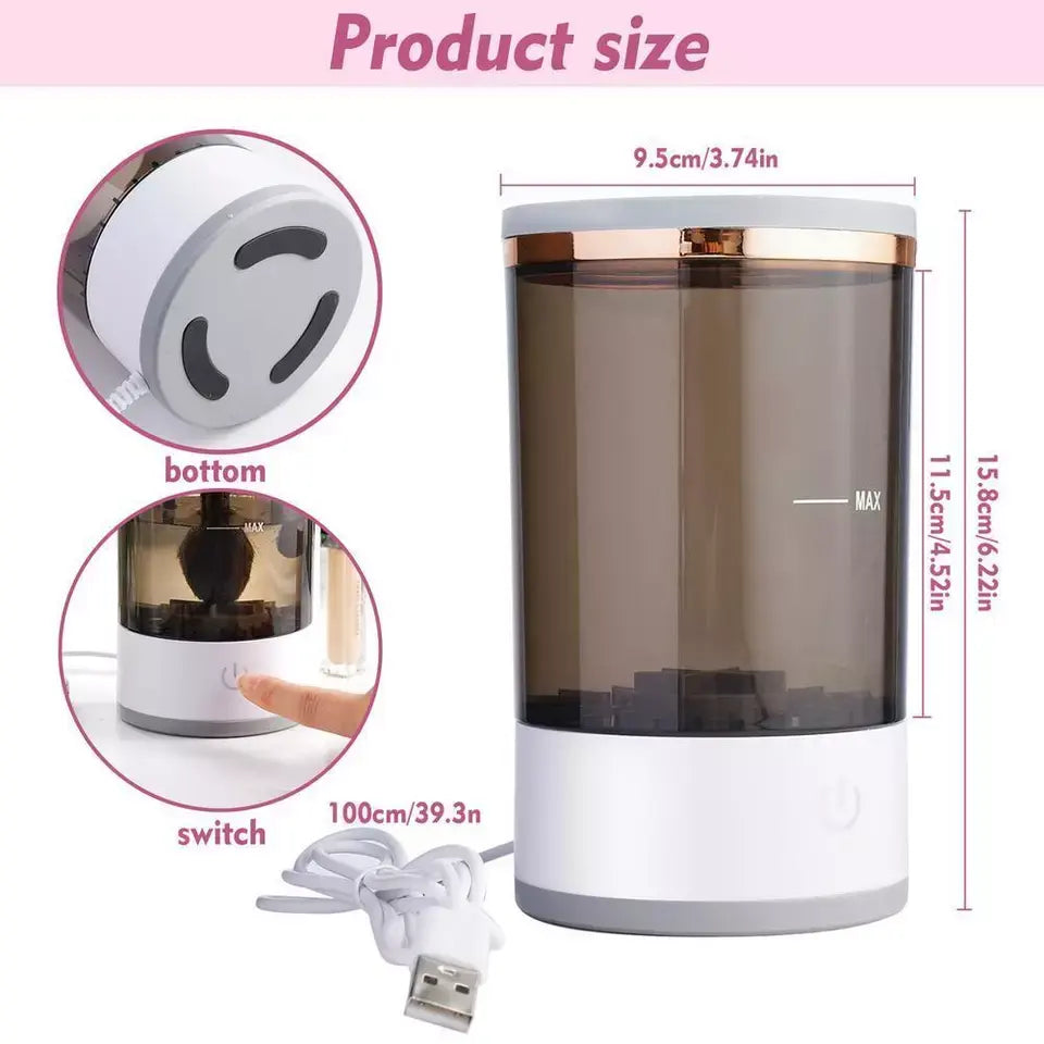 Automatic USB Makeup Brush Cleaner