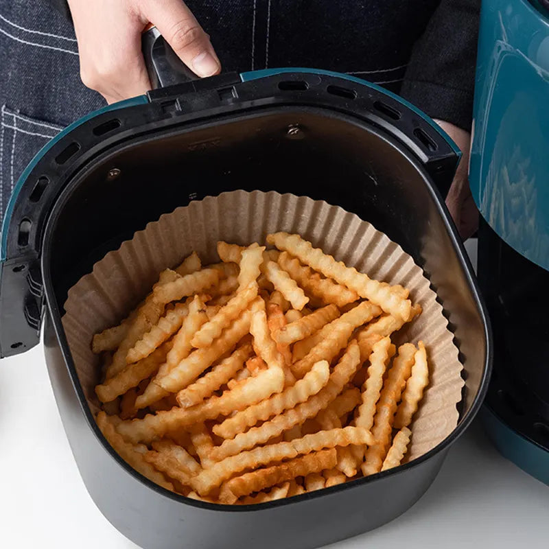 Non-stick Disposable Air Fryer Liners - 100Pcs Set