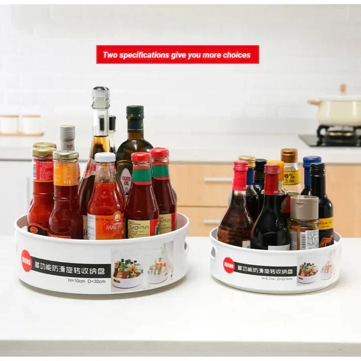 Rotating Round Storage Tray