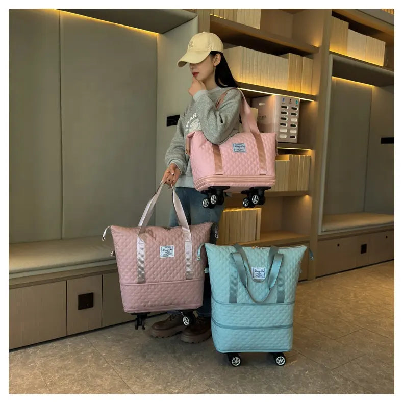 Expandable Travel Bag With Wheel