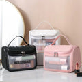 PU Leather Travel Cosmetic Wash Bag