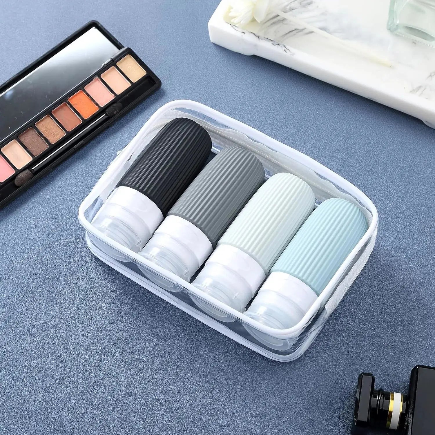 4Pcs Toiletry Pouch Set