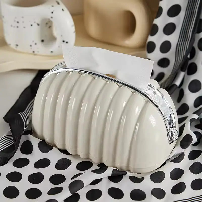 Cute Style Tissue Box with Ribbon