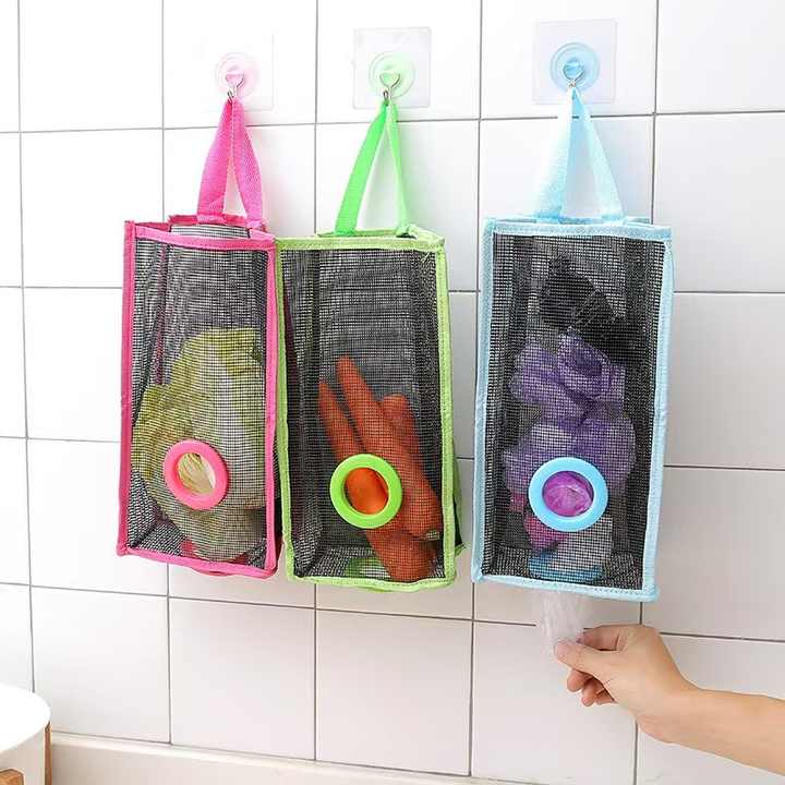 Net Garbage Bag Holder