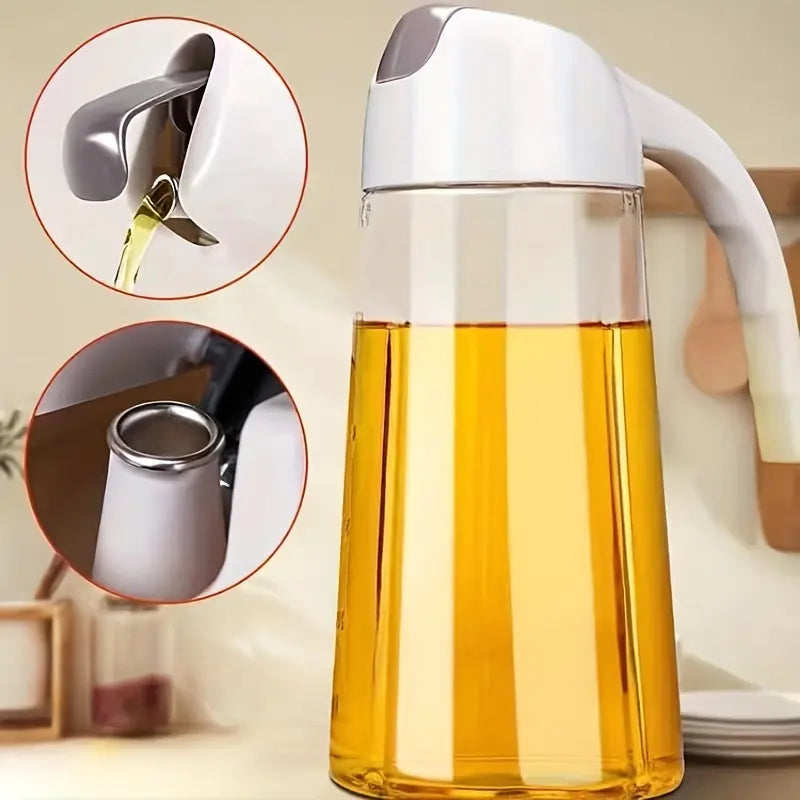 Glass Oil Jug - 630 ML