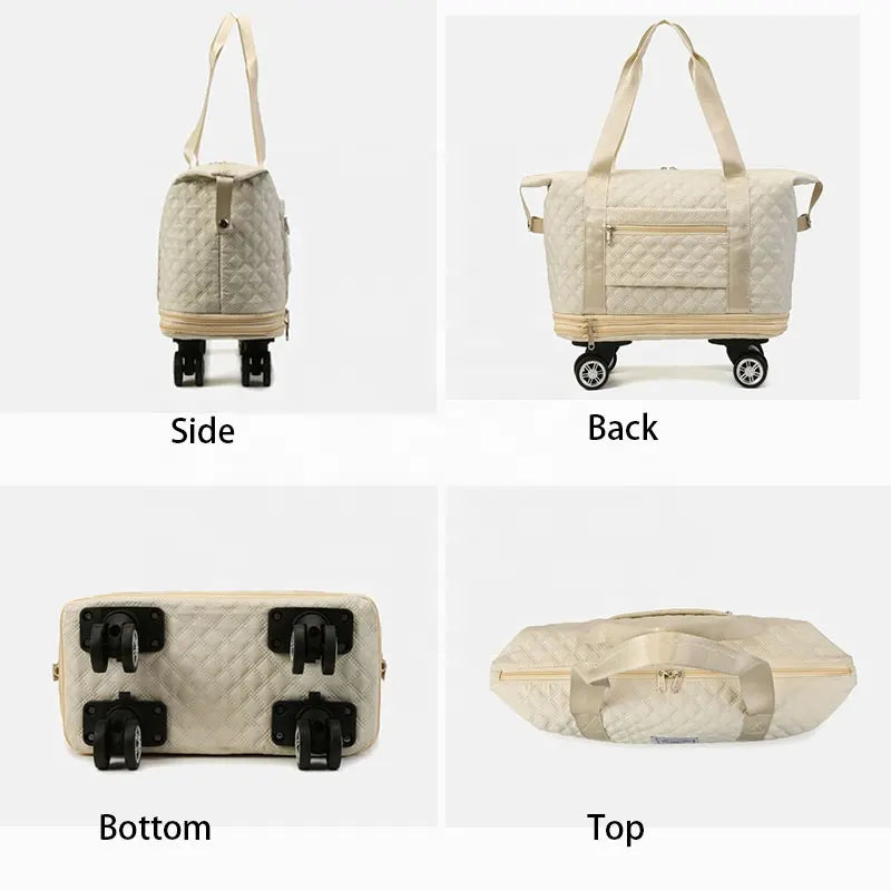 Expandable Travel Bag With Wheel