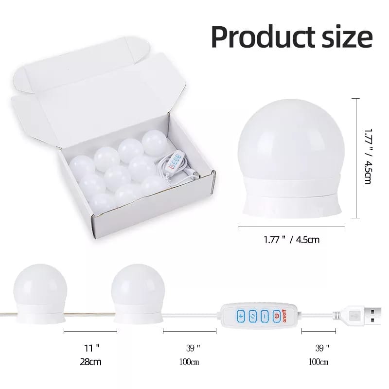 Vanity Lights - 10-Bulbs