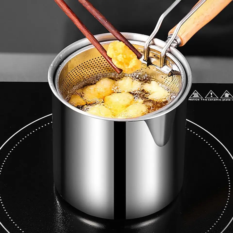Deep Frying Pot